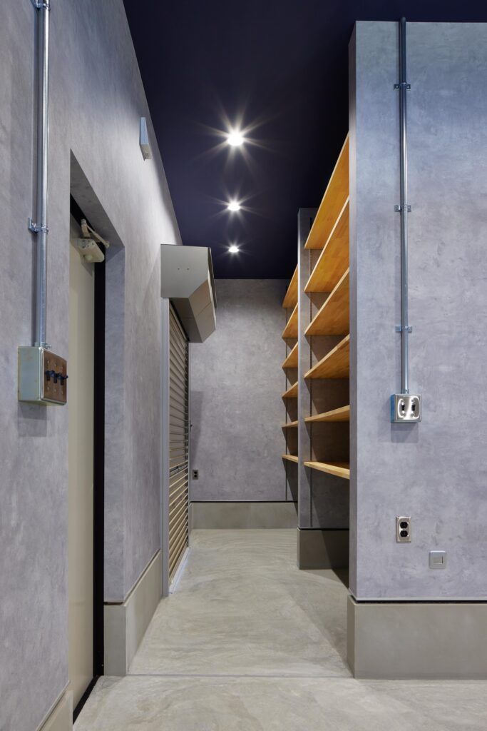 岸和田市の新築一戸建てのガレージハウスの施工事例写真